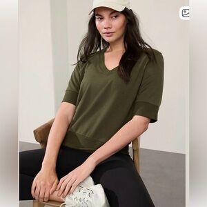 Athleta “Step Up” Swestshirt Tee